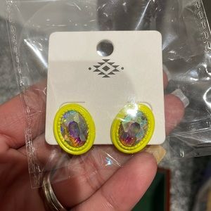 Neon earrings